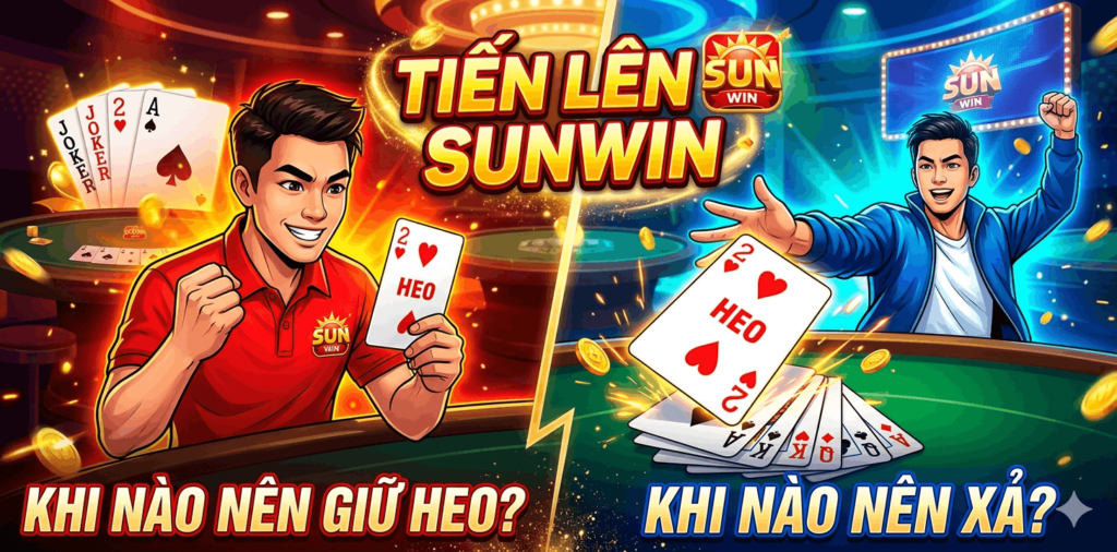 Tiến Lên Sunwin: Khi nào nên giữ heo và khi nào nên xả?