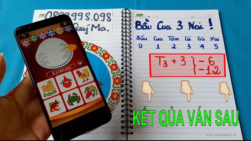 Công Thức Tính Cầu Bầu Cua Dựa Trên Vị Trí Các Mặt Xúc Xắc